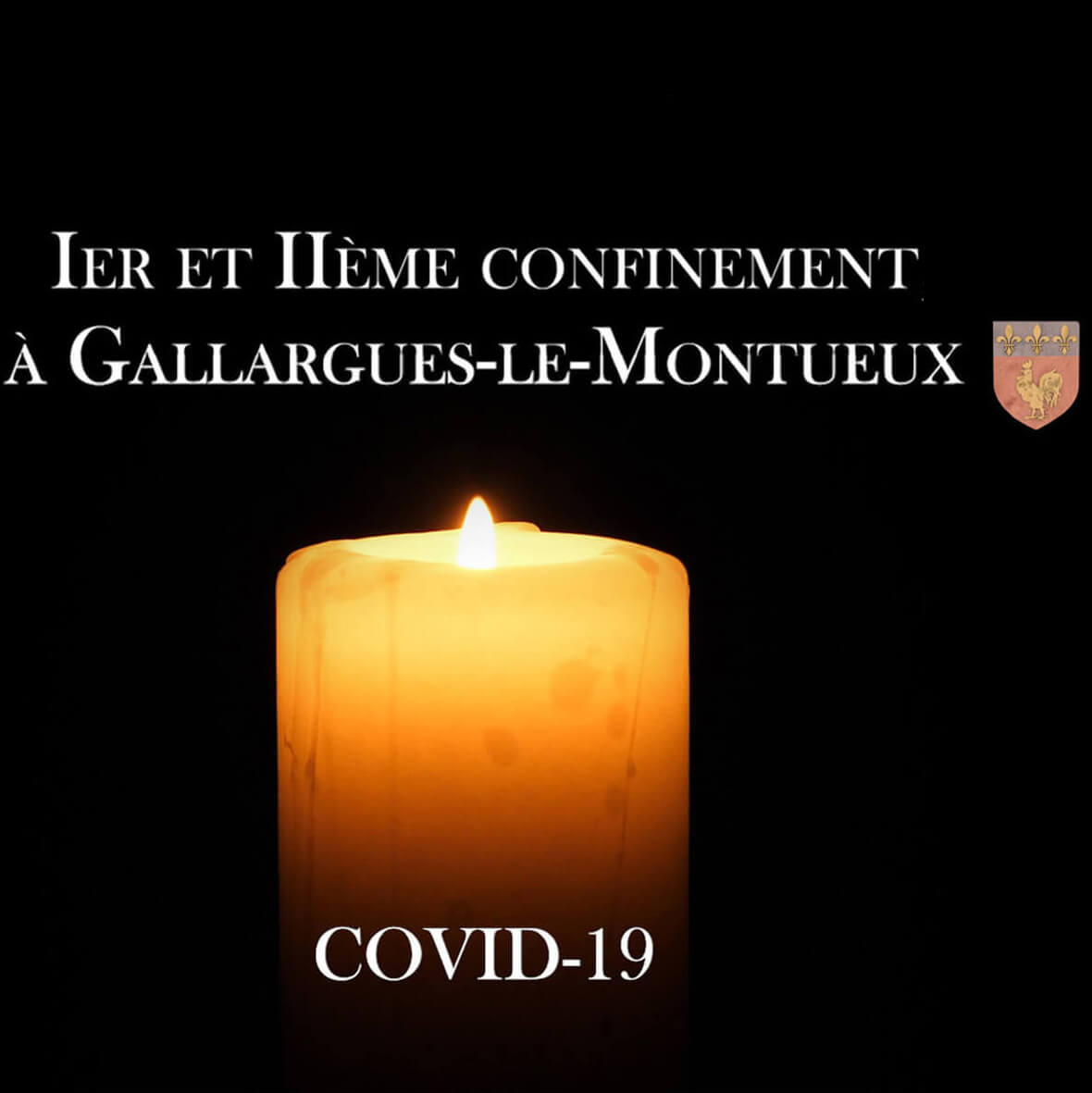 lighted candle