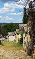 photos du cimetière de Gallargues août 2021