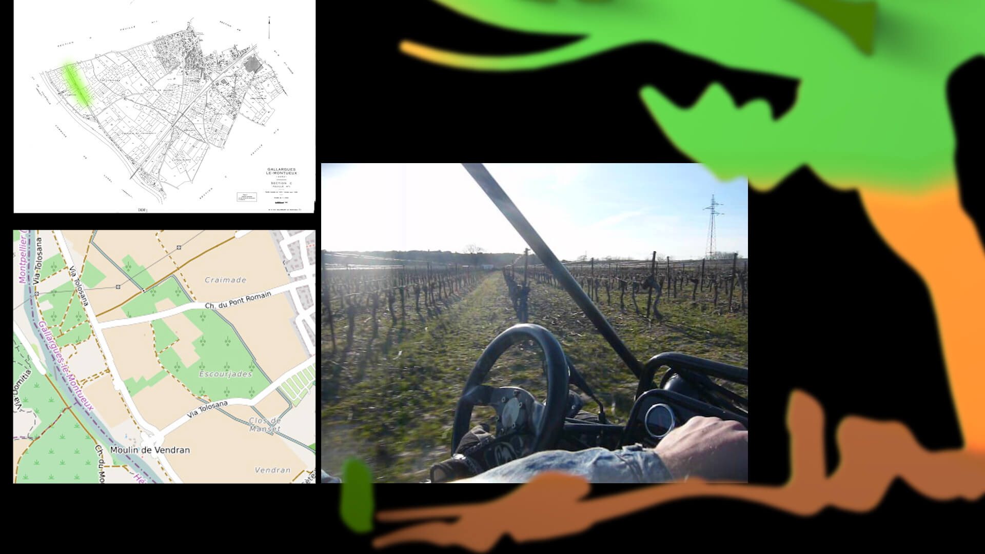 visite du vignoble 4 zones
