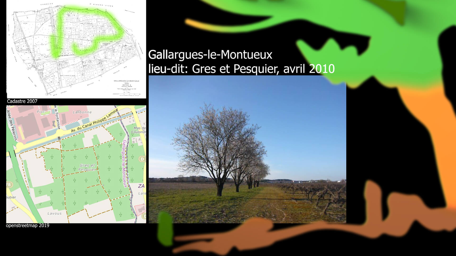 visite du vignoble Gres et Pesquier