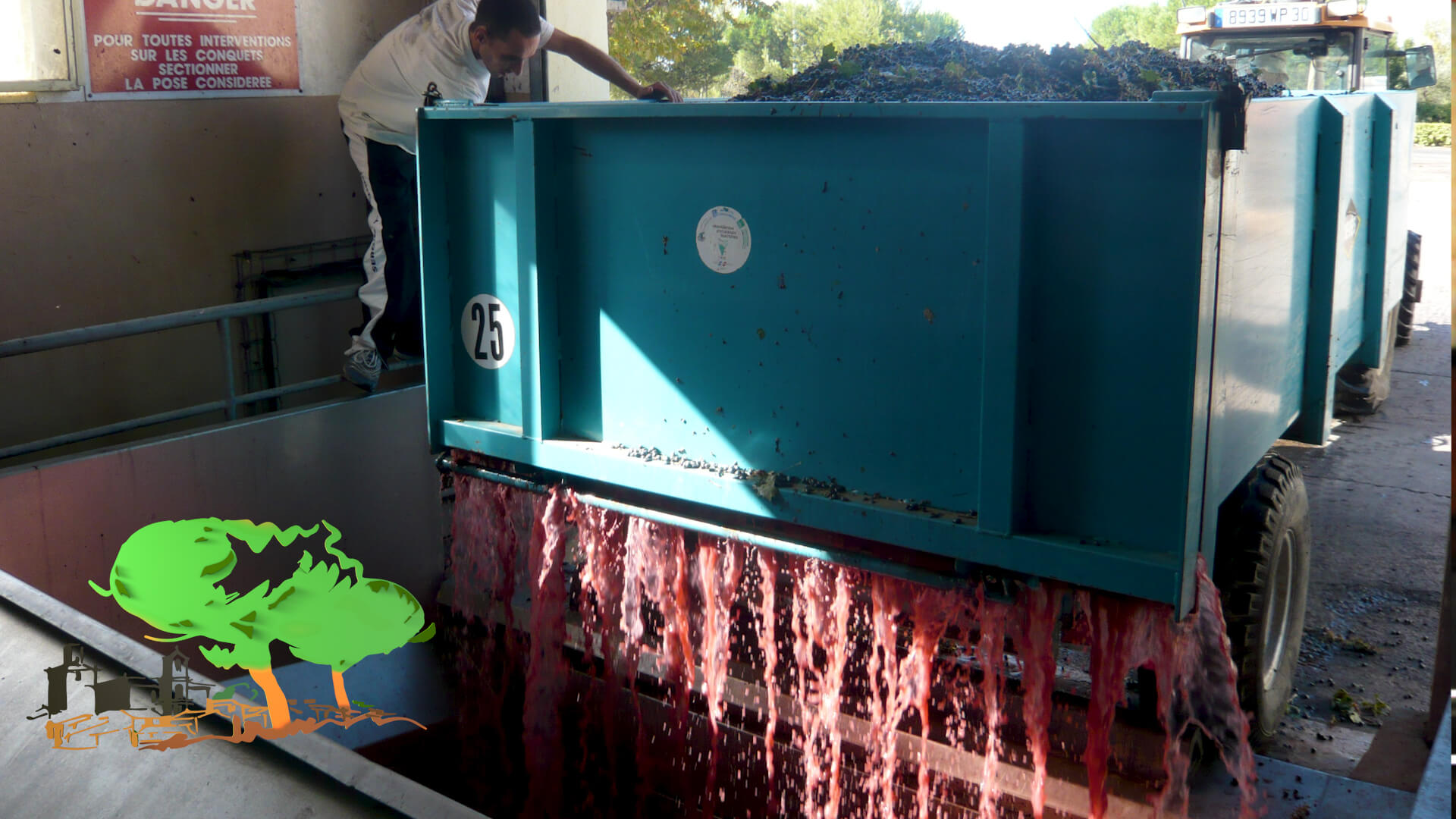 Réception des vendanges